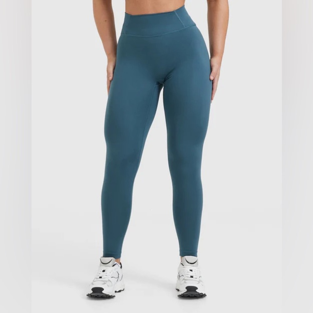 Oner Active Timeless High Waisted Leggings Lake Blue